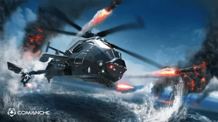 attack helicopter helicopter Comanche (Video Game) video game HD Desktop Wallpaper | Background Image