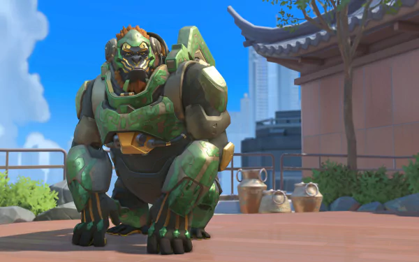 Winston (Overwatch) video game Overwatch HD Desktop Wallpaper | Background Image
