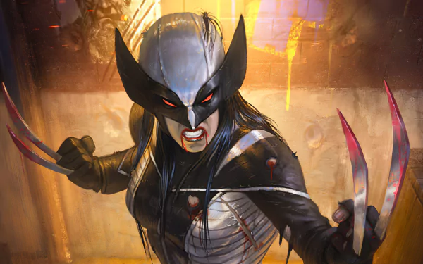 Comic X-23 HD Desktop Wallpaper | Background Image