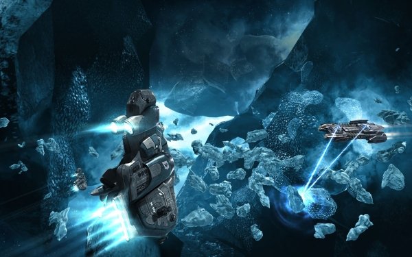 Video Game EVE Online Space Spaceship Asteroid HD Wallpaper | Background Image