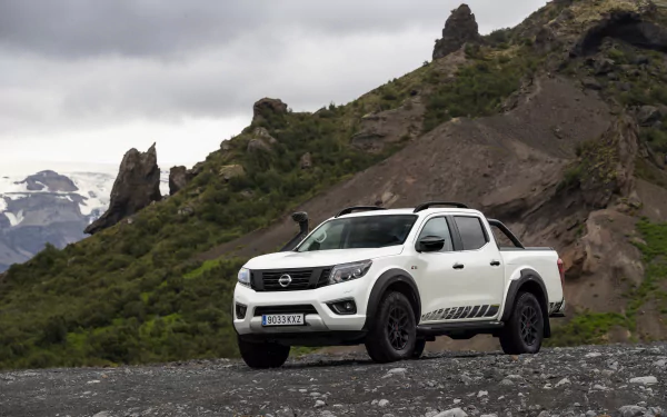 white car car Nissan vehicle Nissan Navara HD Desktop Wallpaper | Background Image