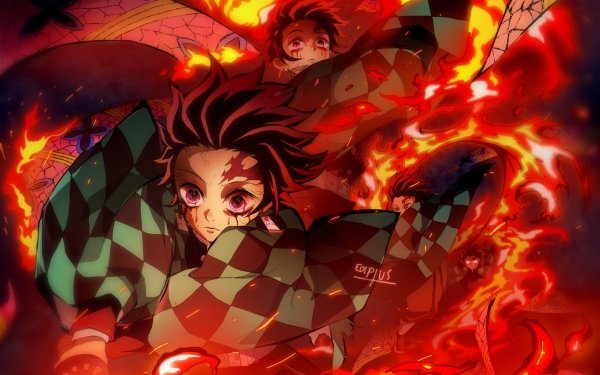 Anime Demon Slayer: Kimetsu no Yaiba Demon Slayer Tanjiro Kamado Hinokami Kagura HD Wallpaper | Background Image