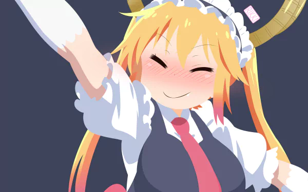 Tohru (Miss Kobayashi's Dragon Maid) Miss Kobayashi's Dragon Maid Anime HD Desktop Wallpaper | Background Image