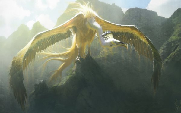 Fantasy Creature Alicanto HD Wallpaper | Background Image