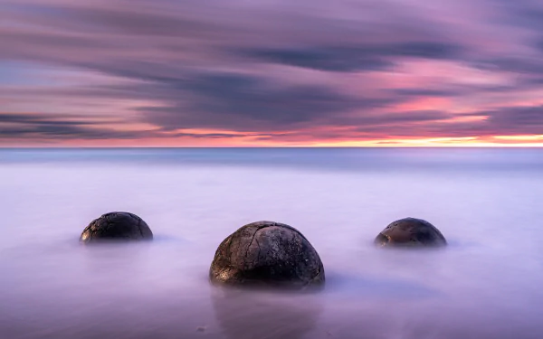 sunrise horizon nature ocean HD Desktop Wallpaper | Background Image