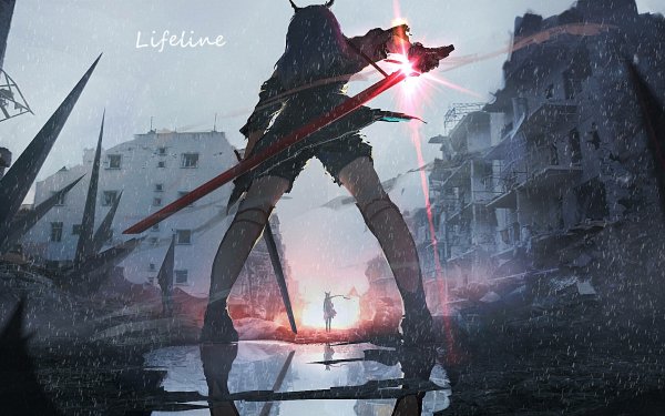 Video Game Arknights Sword Ch'en HD Wallpaper | Background Image
