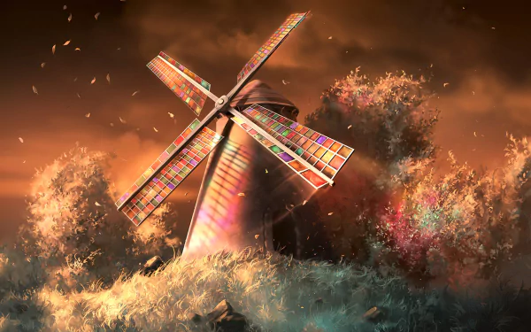  Colors of the Wind by Cyril Rolando