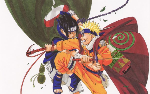 Anime Naruto Naruto Uzumaki Sasuke Uchiha HD Wallpaper | Background Image