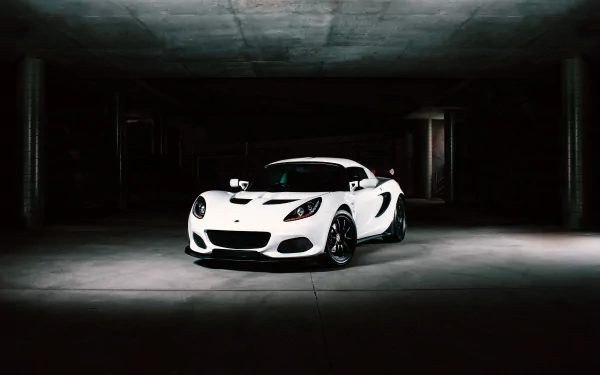 white car car Lotus (Car) vehicle Lotus Elise HD Desktop Wallpaper | Background Image