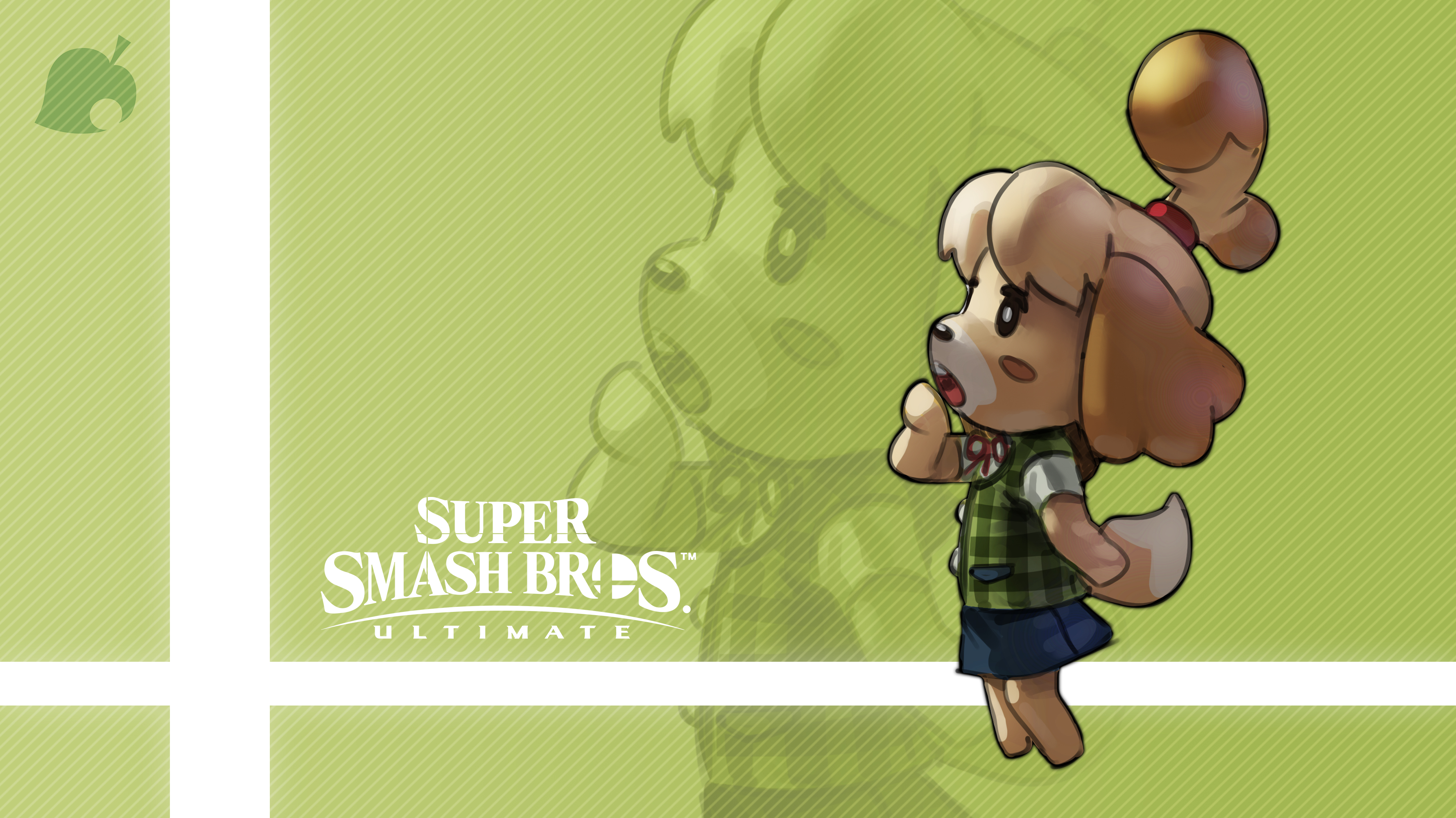 Isabelle In Super Smash Bros. Ultimate by Callum Nakajima
