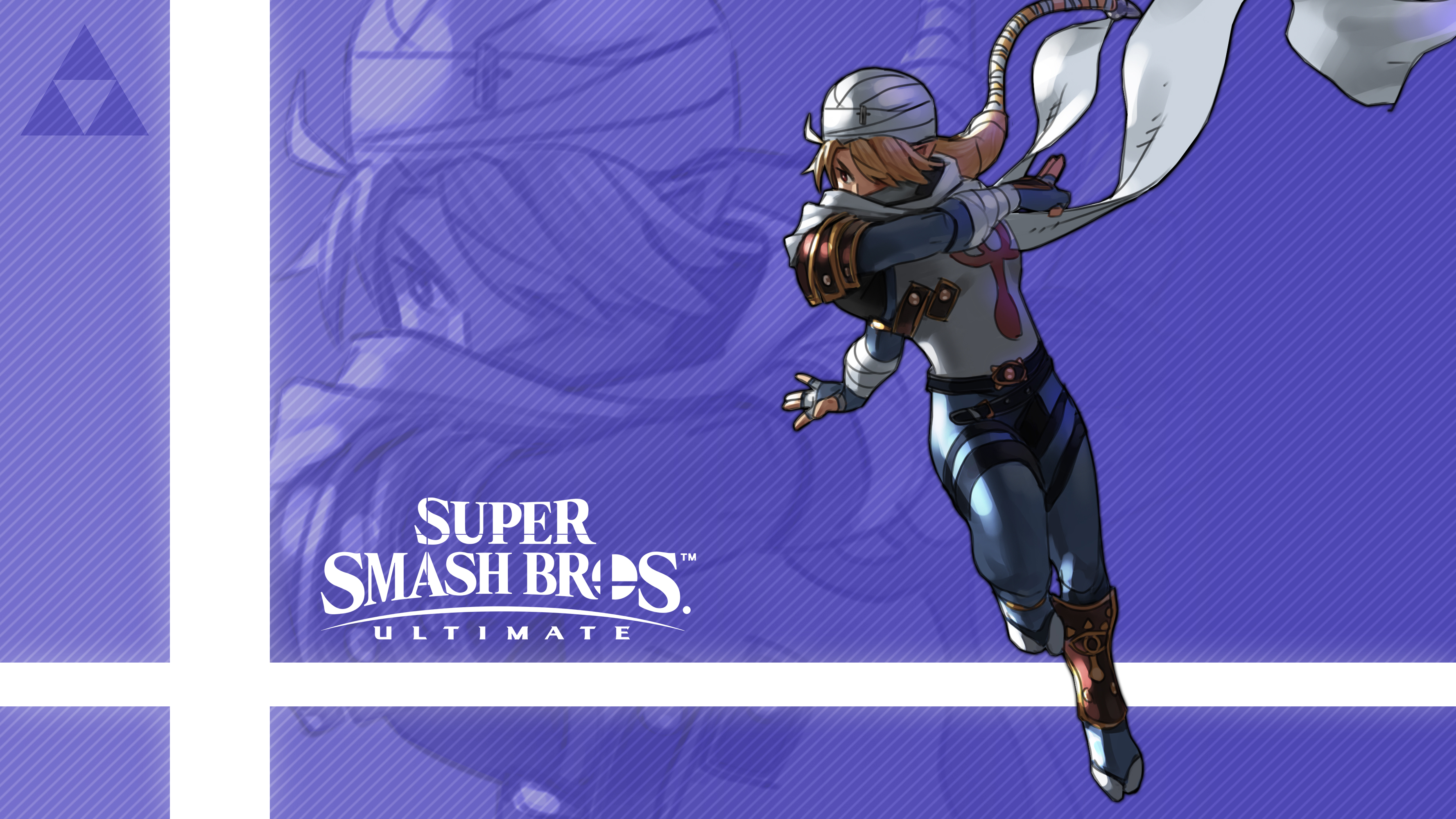 Sheik In Super Smash Bros. Ultimate by Callum Nakajima