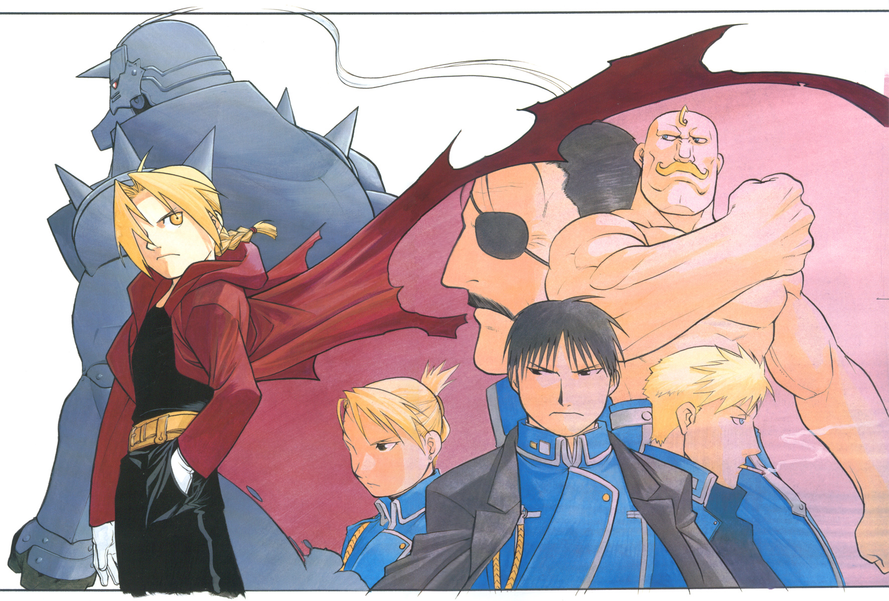 Edward Elric Fullmetal Alchemist Brotherhood Fullmetal Alchemist Manga  Panel Design | Postcard