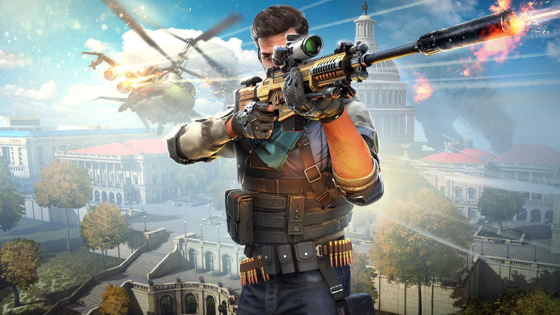 Download Video Game Sniper Fury HD Wallpaper