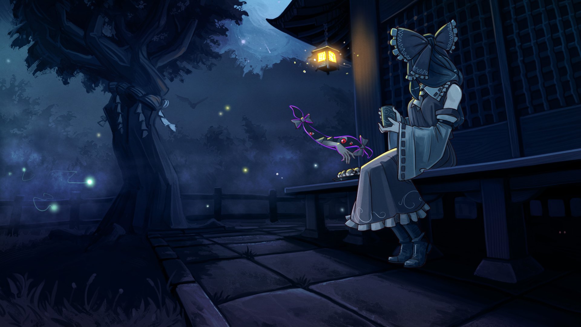 Download Yukari Yakumo Reimu Hakurei Anime Touhou 4k Ultra HD Wallpaper by U-Joe