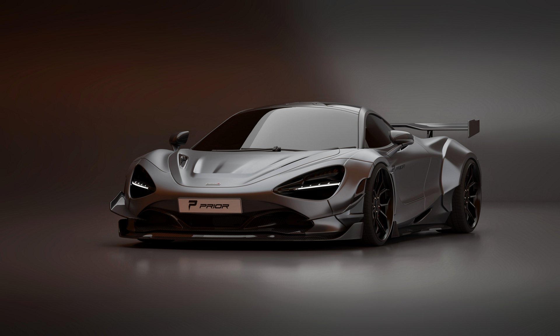Download Silver Car Car Supercar McLaren Vehicle McLaren 720S 4k Ultra HD Wallpaper