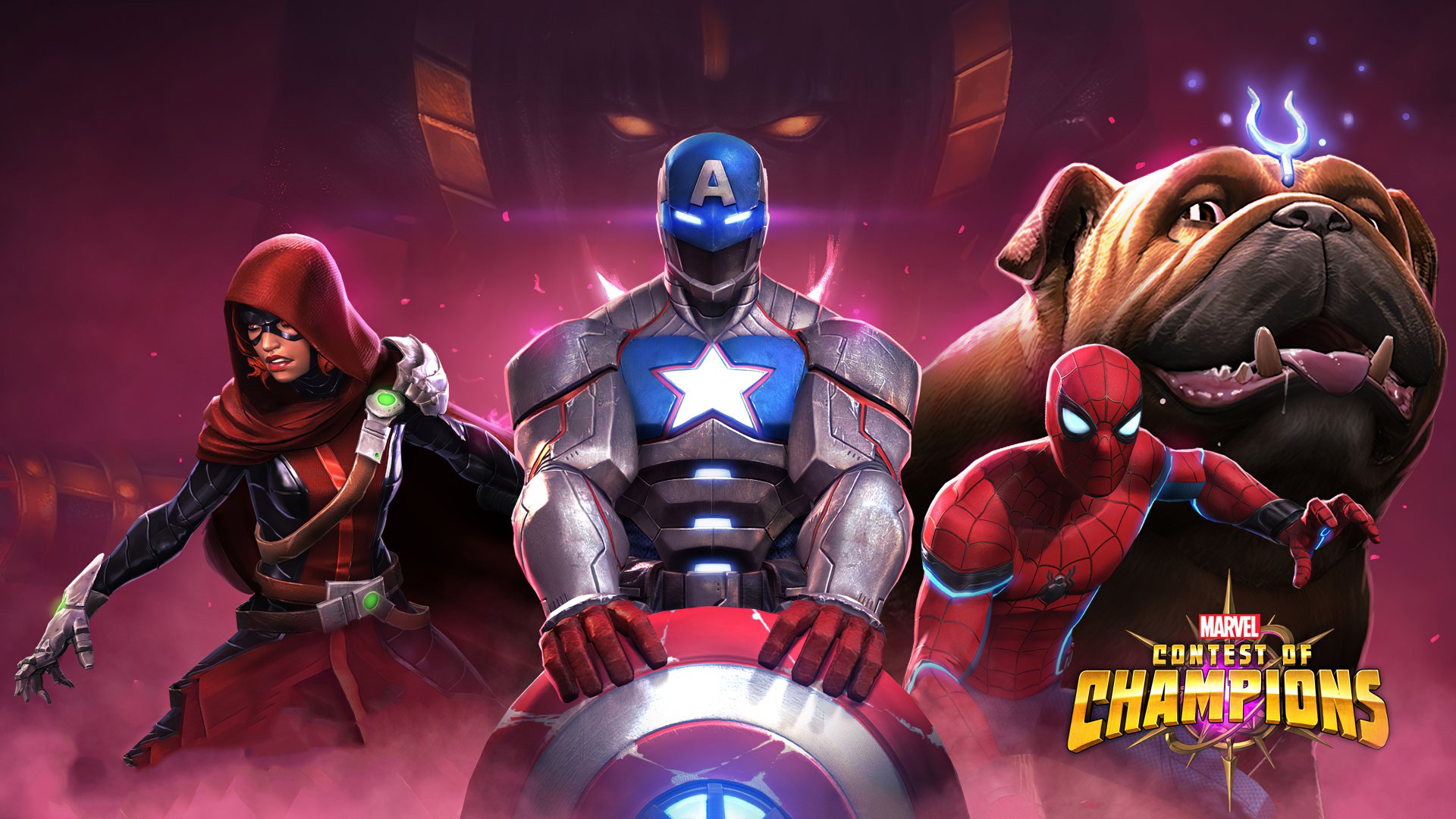 Download Lockjaw (Marvel Comics) Captain America Spider Man Video Game MARVEL Contest Of Champions 4k Ultra HD Wallpaper