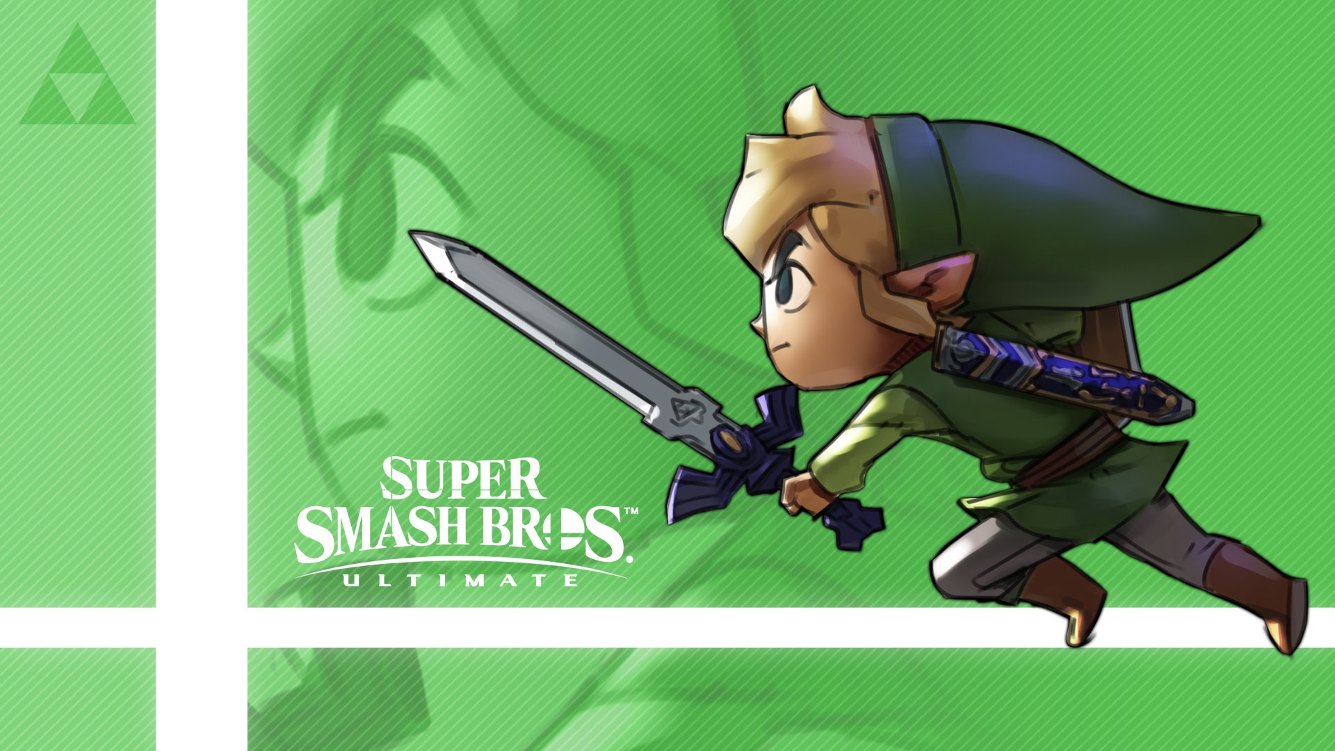 Toon Link In Super Smash Bros Ultimate By Callum Nakajima
