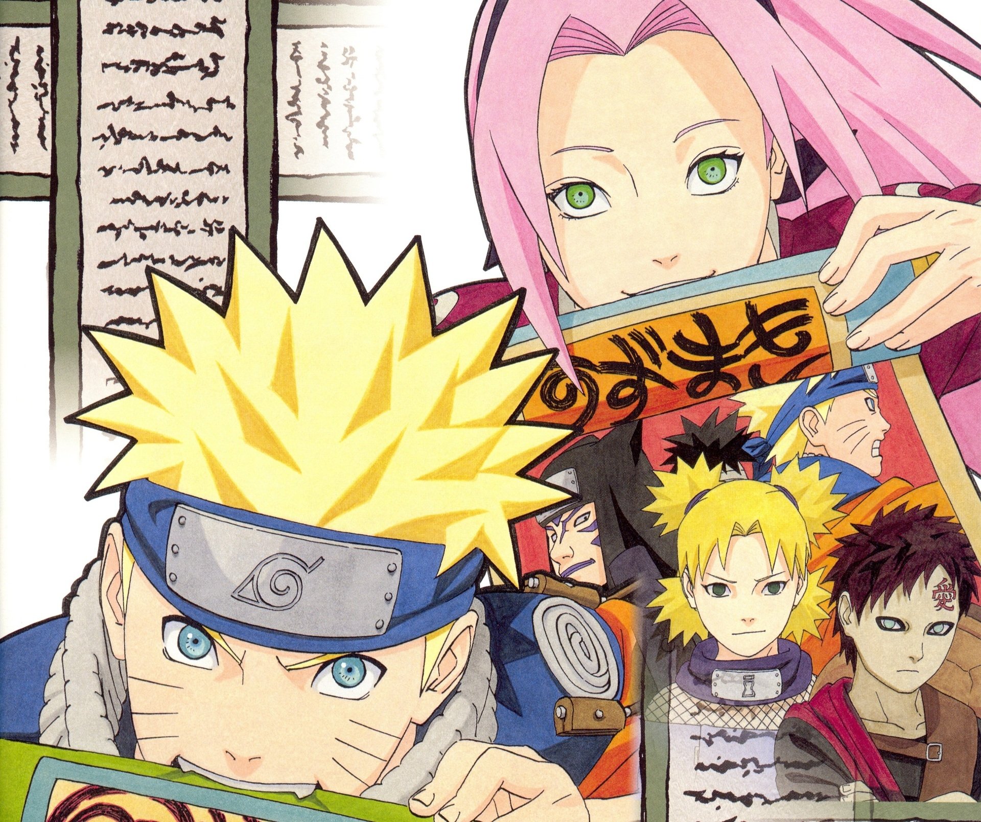 Download Kankurō (Naruto) Temari (Naruto) Gaara (Naruto) Sakura Haruno ...