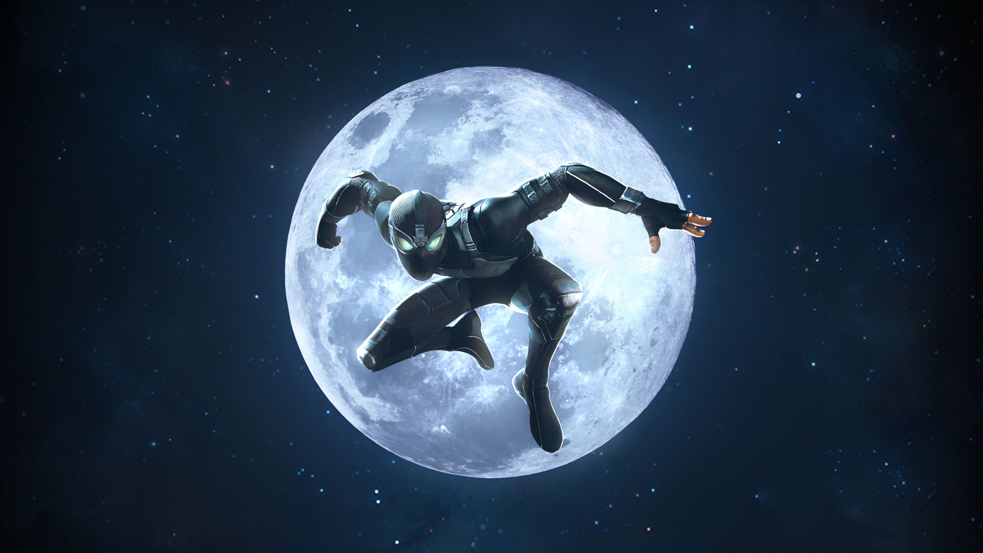 Download Full Moon Night Spider Man Video Game MARVEL Contest Of Champions 4k Ultra HD Wallpaper