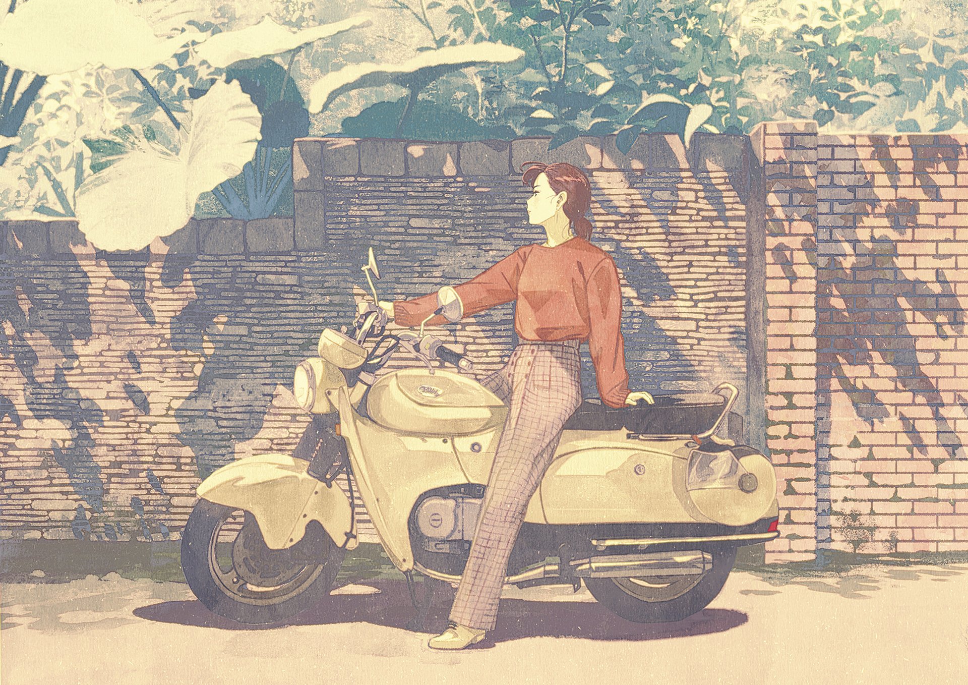 Download Anime Original HD Wallpaper by げみ