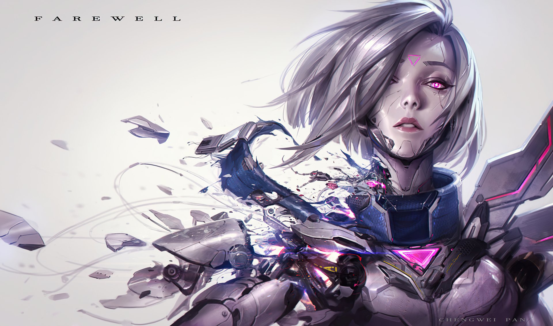 Download Fiora (League Of Legends) Anime Original HD Wallpaper by Chengwei Pan