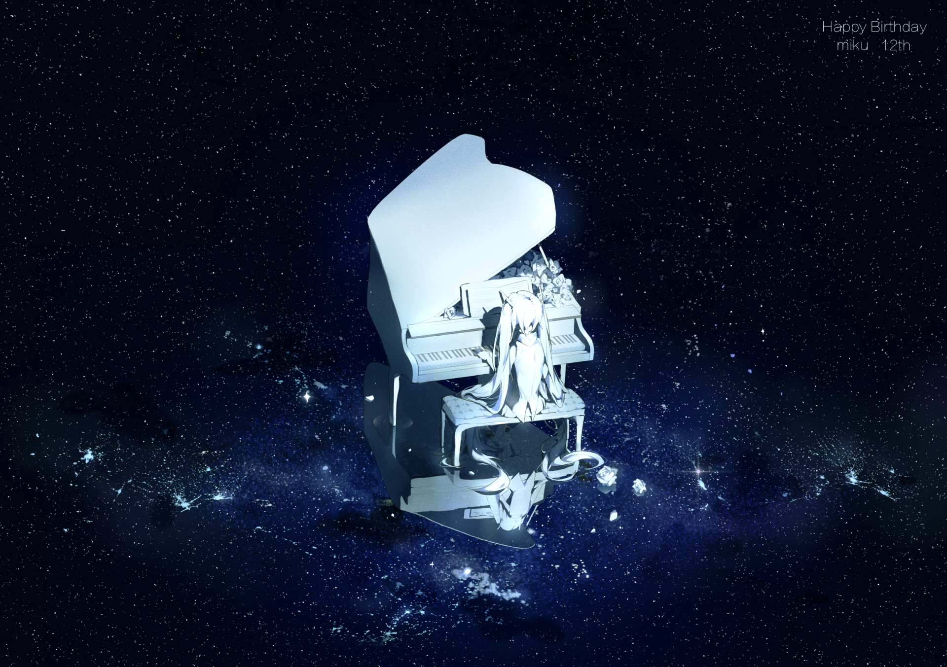 Download Hatsune Miku Anime Vocaloid HD Wallpaper by Dinned