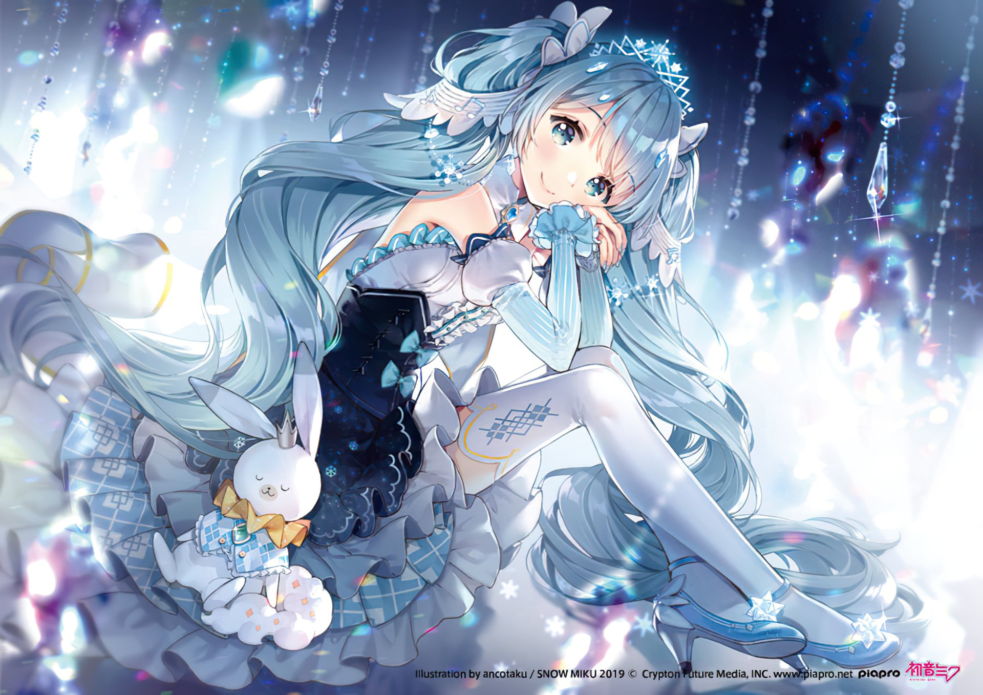 snow white princess hatsune miku