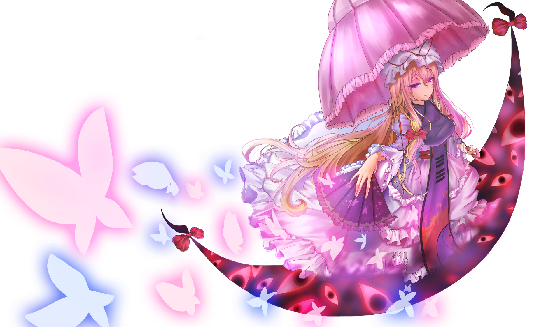 Download Yukari Yakumo Anime Touhou 4k Ultra HD Wallpaper by 굼사단