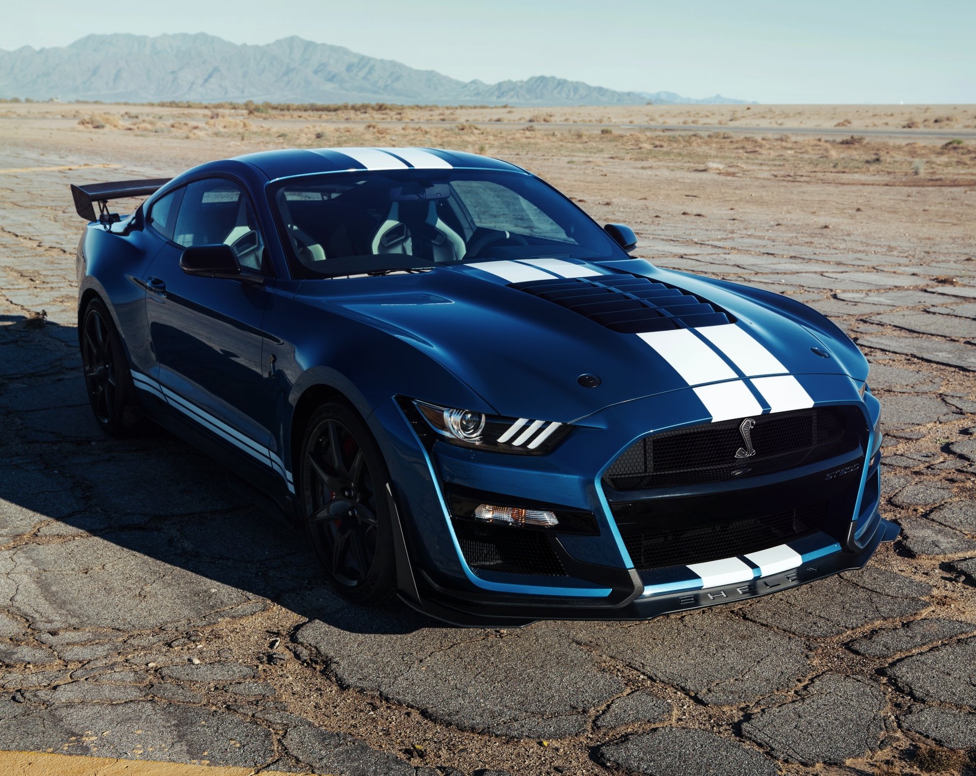 Blue Ford Mustang Shelby Gt500 4k Hd Cars Wallpapers - vrogue.co