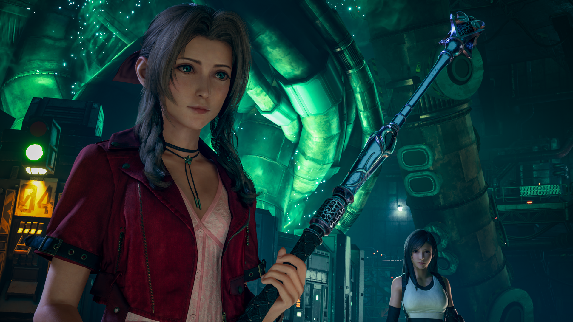 Download Aerith Gainsborough Tifa Lockhart Video Game Final Fantasy Vii Remake 4k Ultra Hd 5934