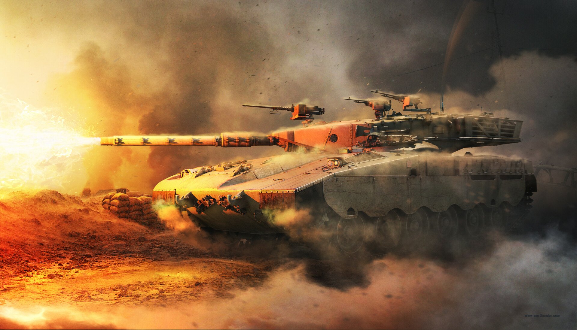 Download Tank Video Game War Thunder HD Wallpaper by Maxim Timofeev