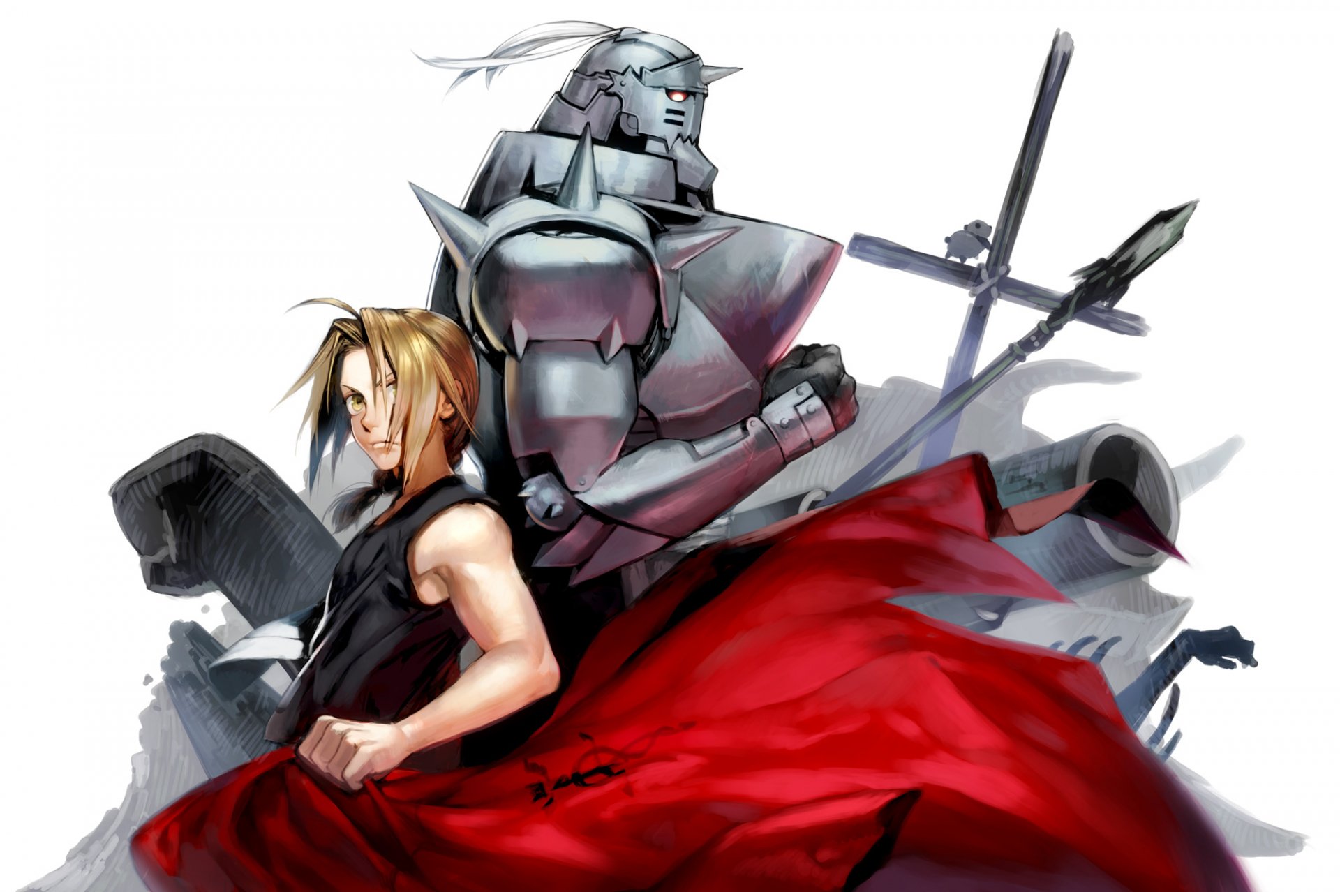 Download Alphonse Elric Edward Elric Anime Fullmetal Alchemist HD Wallpaper