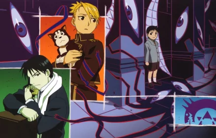 Riza Hawkeye Roy Mustang Pride (Fullmetal Alchemist) Anime Fullmetal Alchemist HD Desktop Wallpaper | Background Image
