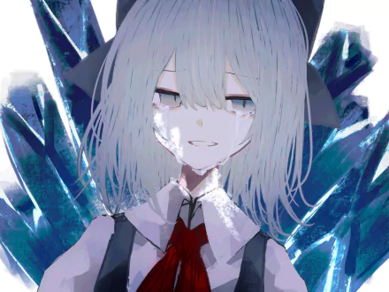 Cirno (Touhou) Anime Touhou HD Desktop Wallpaper | Background Image