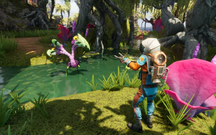 video game Journey to the Savage Planet HD Desktop Wallpaper | Background Image