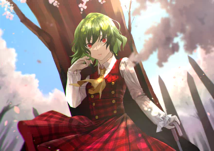 Yuuka Kazami Anime Touhou HD Desktop Wallpaper | Background Image