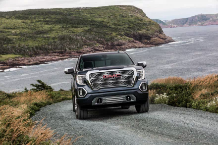 black car car GMC vehicle GMC Sierra Denali HD Desktop Wallpaper | Background Image