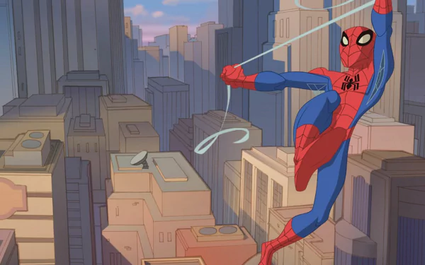 Peter Parker spider man TV Show The Spectacular Spider-Man HD Desktop Wallpaper | Background Image