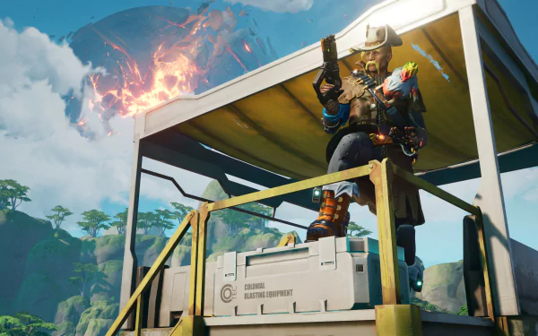 video game The Cycle HD Desktop Wallpaper | Background Image