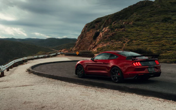 Ford Mustang muscle car car Ford vehicle Ford Mustang Shelby GT500 HD Desktop Wallpaper | Background Image