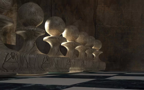 man made chess HD Desktop Wallpaper | Background Image