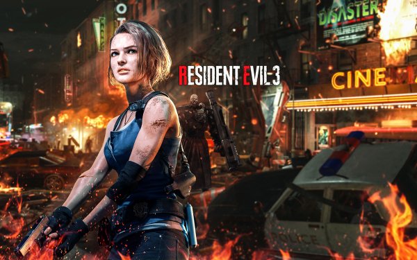 Video Game Resident Evil 3 (2020) Resident Evil 3 Jill Valentine HD Wallpaper | Background Image