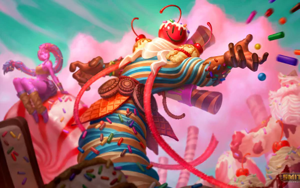 He Bo (Smite) video game Smite HD Desktop Wallpaper | Background Image