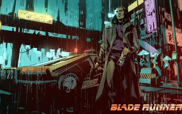 Movie Blade Runner Rick Deckard HD Wallpaper | Background Image