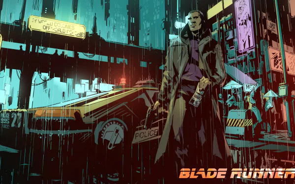 Rick Deckard movie Blade Runner HD Desktop Wallpaper | Background Image