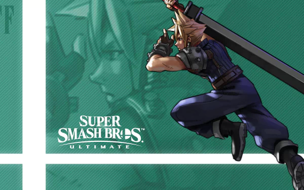  Cloud In Super Smash Bros. Ultimate by Callum Nakajima