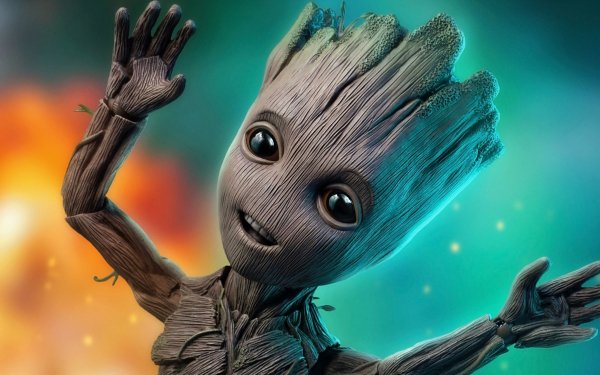 Movie Guardians of the Galaxy Vol. 2 Guardians of the Galaxy Baby Groot Marvel Comics HD Wallpaper | Background Image