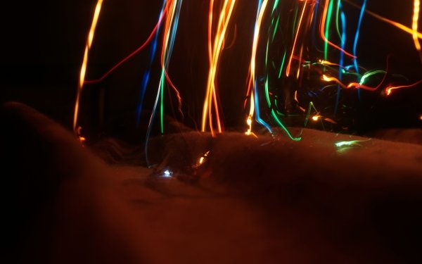 Abstract Light Colorful Time-Lapse HD Wallpaper | Background Image