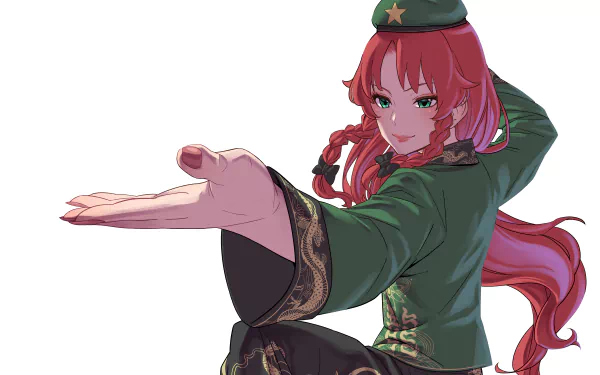 Hong Meiling Anime Touhou HD Desktop Wallpaper | Background Image