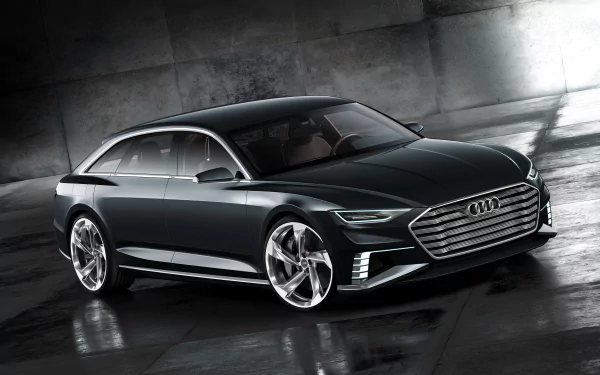 car black car compact car Audi concept car vehicle Audi Prologue HD Desktop Wallpaper | Background Image